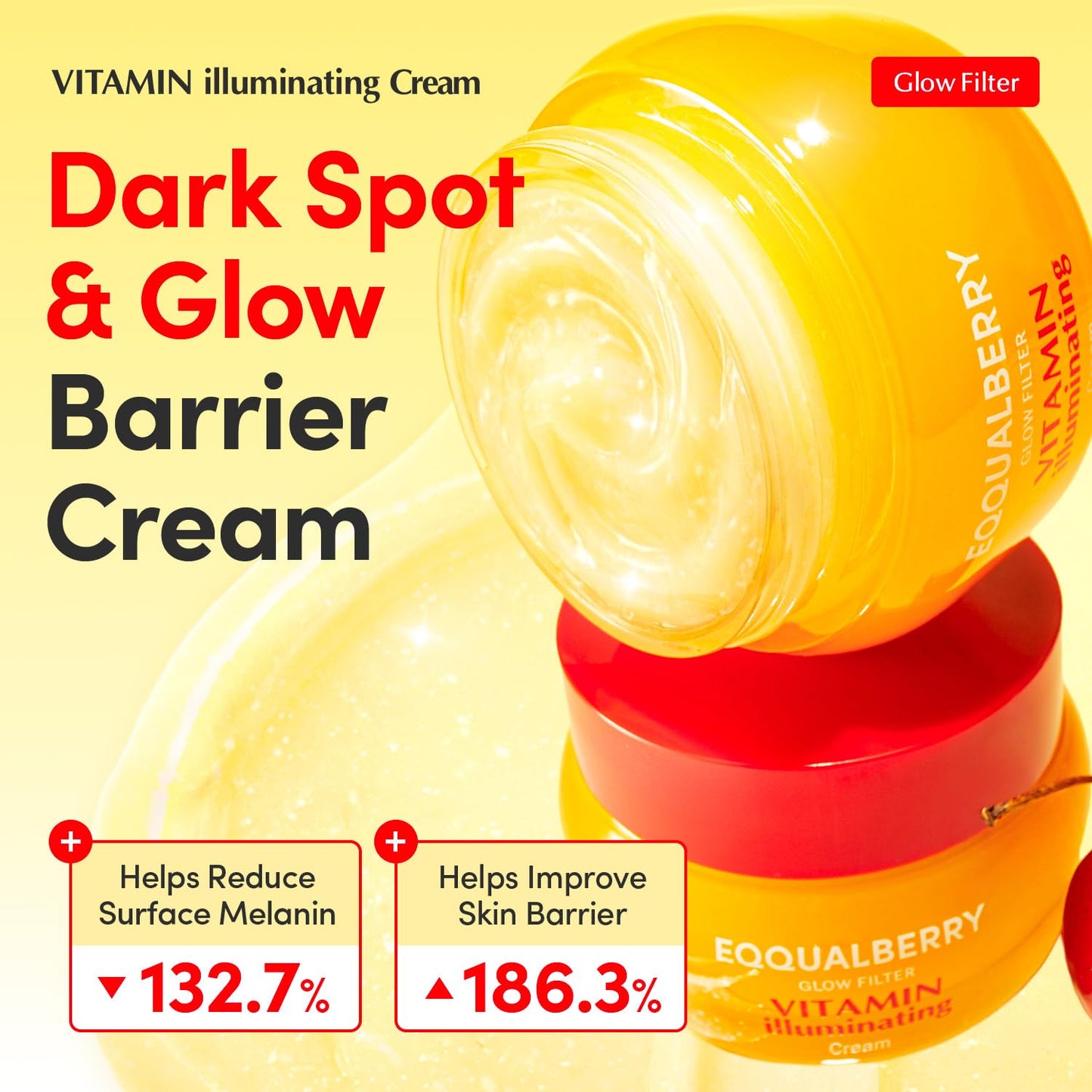 Vitamin Illuminating Cream – Vitamin C & 5% Niacinamide + 3% TXA | Dark spots Cream | Ceramide Barrier Strength | Glowy, Lightweight Hydration (1.69 fl.oz / 50ml)