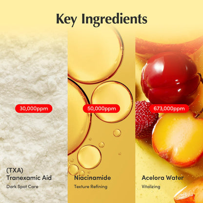 Vitamin Illuminating Cream – Vitamin C & 5% Niacinamide + 3% TXA | Dark spots Cream | Ceramide Barrier Strength | Glowy, Lightweight Hydration (1.69 fl.oz / 50ml)