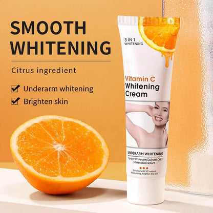 Body VVhitening Cream for Private Area and Bikini Area, Quick Results Vitamin C Skin Care Cream (1.8 FL.Oz)