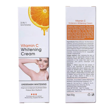 Body VVhitening Cream for Private Area and Bikini Area, Quick Results Vitamin C Skin Care Cream (1.8 FL.Oz)
