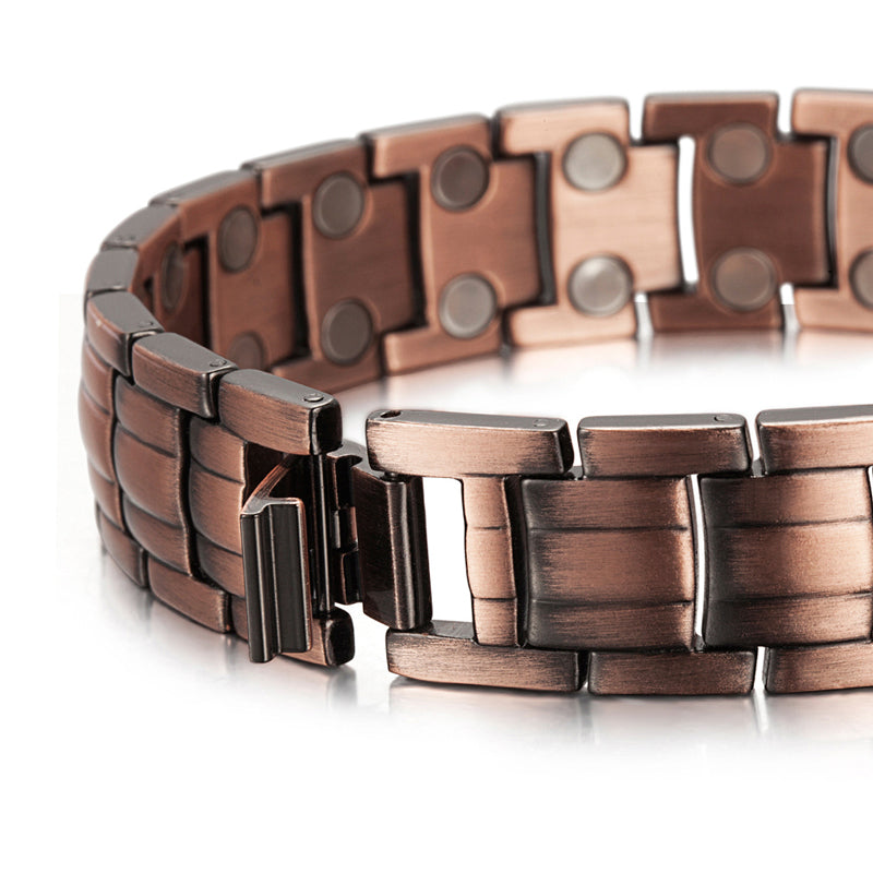 Most Effective Powerful Mens Copper Magnetic Bracelet