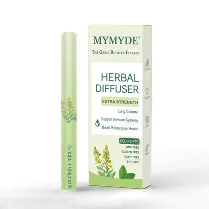 MYMYDE Thyme and mint extracts for lung detoxification and oral air freshening, herbal diffusion pen relaxation stick Solution